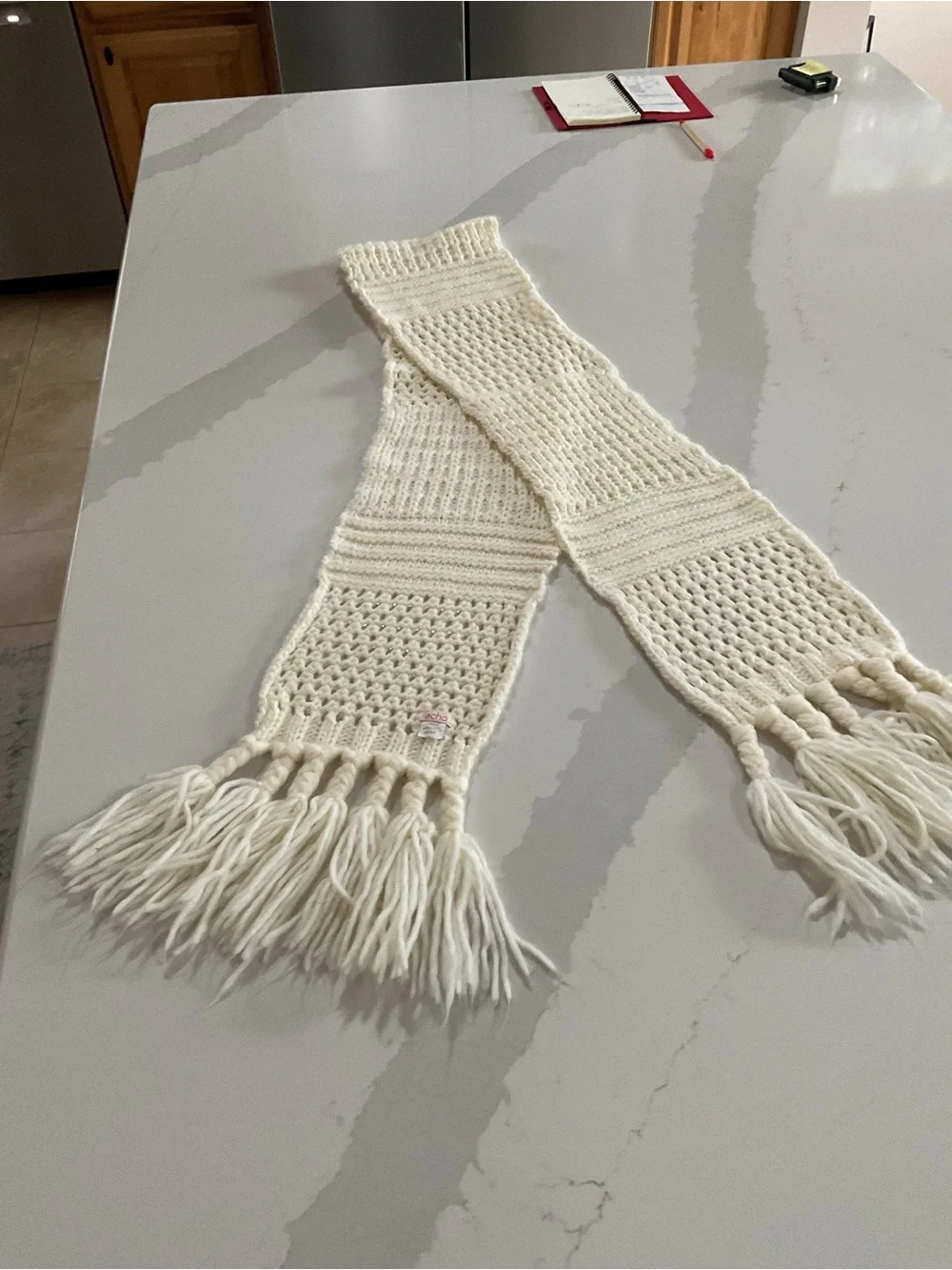 Bundle of 2 knit scarves